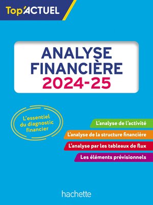 cover image of Analyse financière 2024-2025